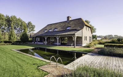 Verzorgde Tuin en Terras voor Woningfotografie